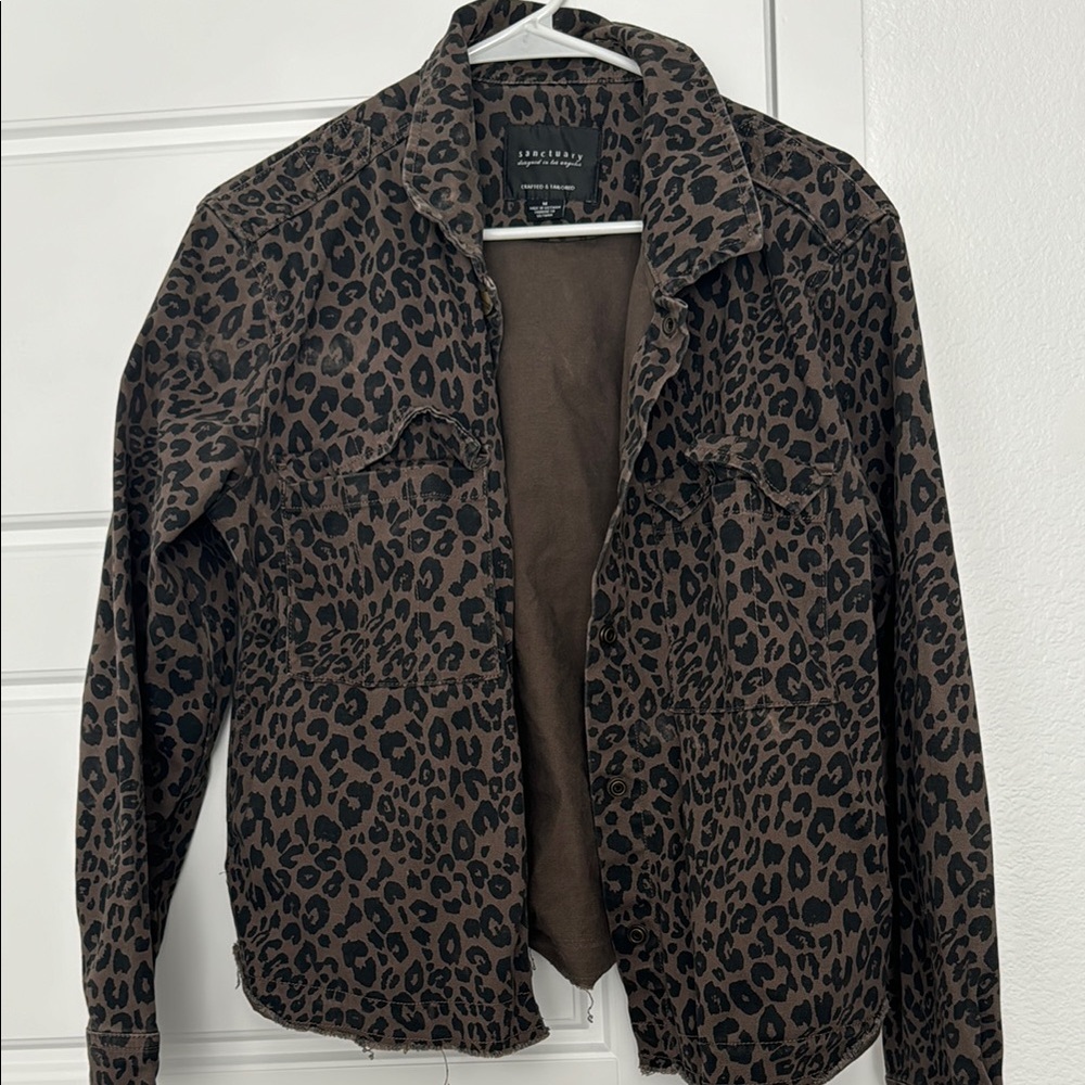 Leopard Print Jacket